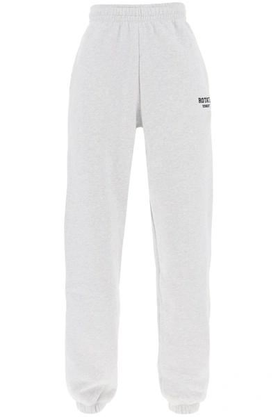 ROTATE BIRGER CHRISTENSEN JOGGERS WITH EMBROIDERED LOGO