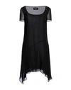 DSQUARED2 DSQUARED2 WOMAN MINI DRESS BLACK SIZE 6 SILK