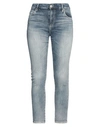 Ag Jeans Woman Jeans Blue Size 29 Cotton, Polyester, Elastane In Blue