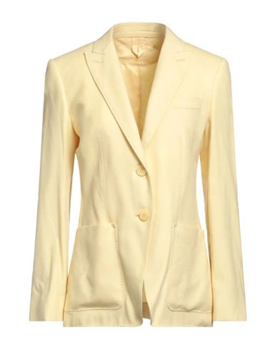 Max Mara Suit Jackets In Yellow