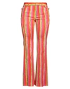 Dsquared2 Woman Pants Red Size 6 Polyester, Elastane In Red