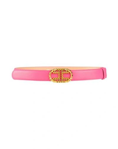 Elisabetta Franchi Woman Belt Fuchsia Size 10 Synthetic Fibers In Pink