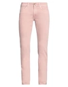 Blu Briglia 1949 Man Pants Pastel Pink Size 32w-33l Cotton, Elastane