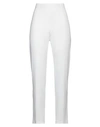 New Mi-ba Woman Pants Off White Size 8 Viscose, Elastane In Off White