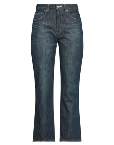 Tu Es Mon Tresor Tu Es Mon Trésor Woman Jeans Blue Size 28 Cotton