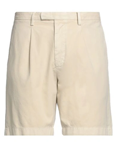 Boglioli Man Shorts & Bermuda Shorts Beige Size 32 Cotton
