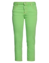 Dsquared2 Belt-loop Jeans In Green