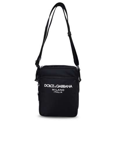Dolce & Gabbana Black Fabric Bag Man