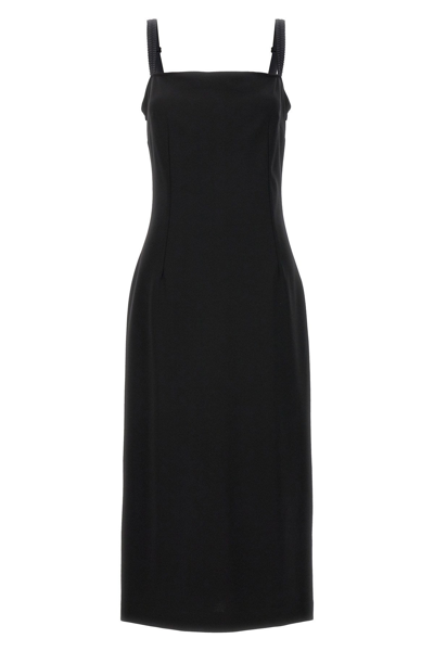Dolce & Gabbana Milan Stitch Dress Dresses Black