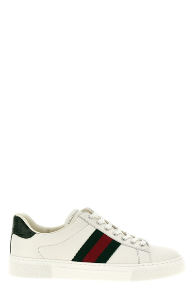 Gucci Women 'ace' Trainers In White