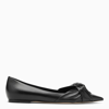 Jimmy Choo Woman Ballet Flats Black Size 6.5 Leather In Black