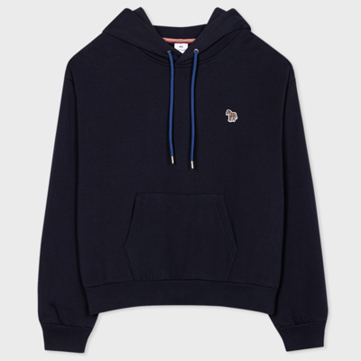 Ps By Paul Smith Ps Paul Smith Womens Zebra Hoody In Navy