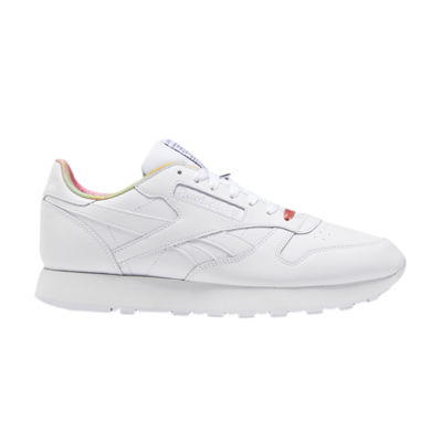 Pre-owned Reebok Classic Leather 'pride' In White