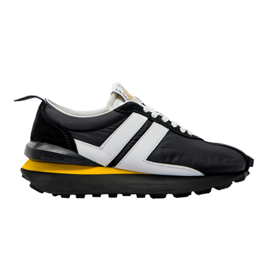 Pre-owned Lanvin Bumpr Sneaker 'black Yellow'