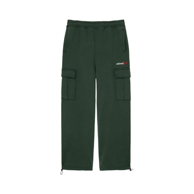 Pre-owned Stussy Sport Cargo Fleece Pant 'forest Green'