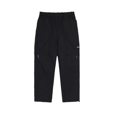 Pre-owned Stussy Nyco Convertible Pant 'black'