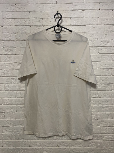 Pre-owned Designer Vivienne Westwood T-shirt In White