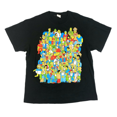 Pre-owned The Simpsons X Vintage The Simpsons Vintage T-shirt 2007 In Black
