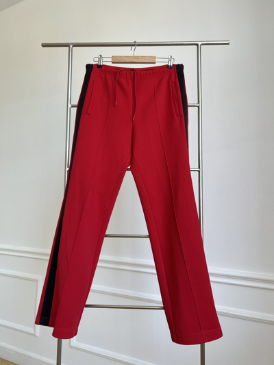 Pre-owned Maison Margiela Red Pants