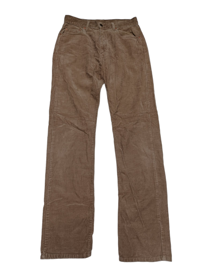 Pre-owned Corduroi Club X Levis Vintage Clothing 1995 Levis 505 Corduroy Velvet W32 L34 Pants In Brown