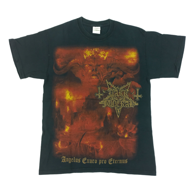 Pre-owned Band Tees X Vintage Dark Funeral Vintage T-shirt 2009 In Black