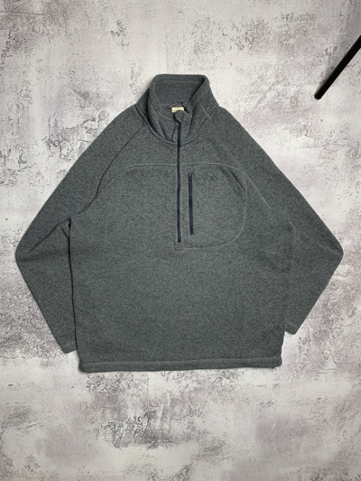 Pre-owned Outdoor Life X Rab Outdoor Rab Softshell 1/4 Zip Up (fleece Inside) Pullover In Grey