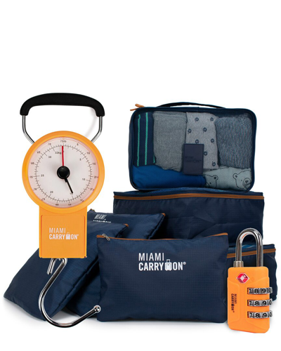 Miami Carryon Essential Travel Kit Combo In Blue