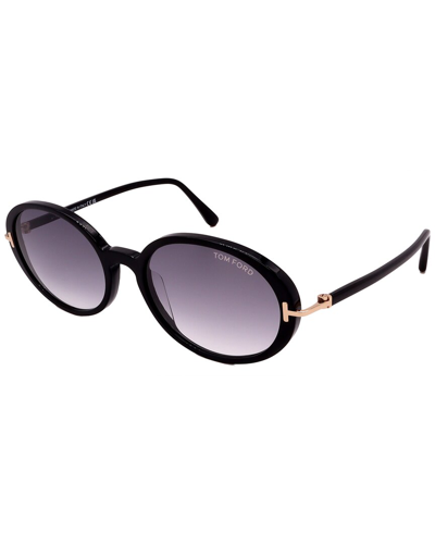 Tom Ford Women's Ft0922/s 56mm Sunglasses In Black