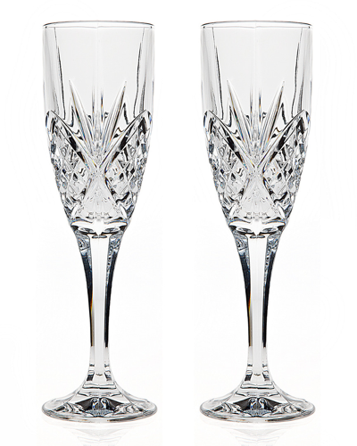 Godinger Dublin 6oz Flute Pair