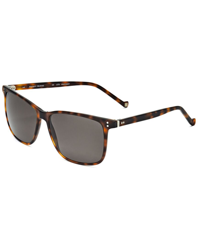 Hackett Bespoke Men's Heb181 56mm Sunglasses In Brown