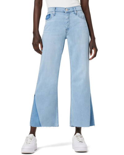HUDSON HUDSON JEANS ROSIE HIGH-RISE WIDE LEG CROP BLUE SPRING JEAN