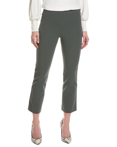 Vince High-waist Crop Flare Pant In Green