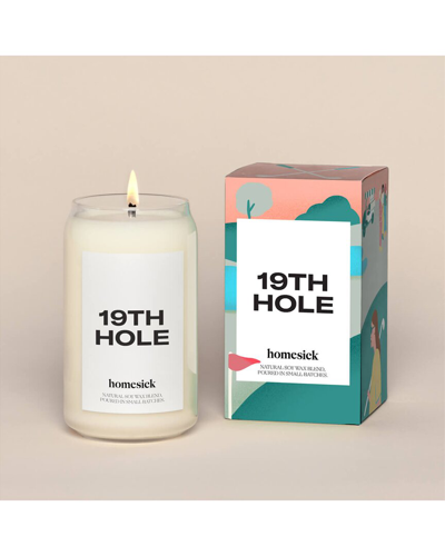 Homesick 19th Hole Scented Candle In White