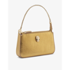 Bvlgari Womens Gold Serpenti Forever Metallic Leather Shoulder Bag In Gold