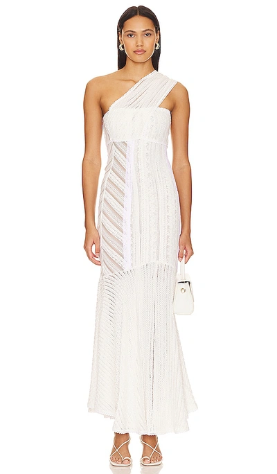 Charo Ruiz Francy Dress In White