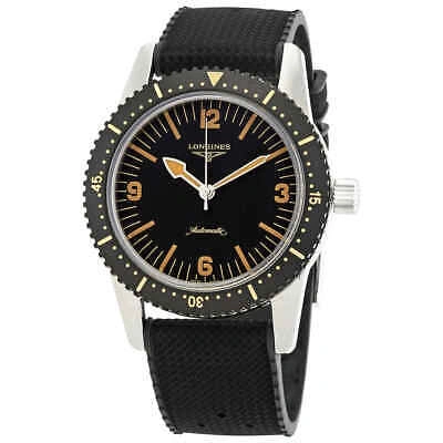 Pre-owned Longines Heritage Automatic Black Dial Men's Watch L2.822.4.56.9