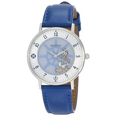 Pre-owned Citizen Reguno Kp3-112-10 Blue Disney Donald Duck Men's Watch In Box