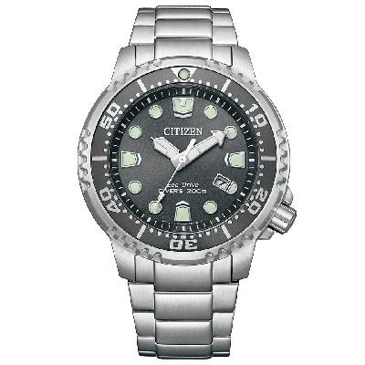 Pre-owned Citizen Collection, Marine Watch, Bn0167-50h, Stainless Steel Push Type