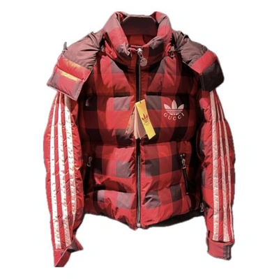 Pre-owned Gucci X Adidas Puffer Jacket In All Sizes In Red