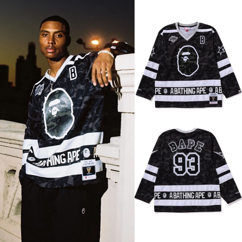 Pre-owned Bape A Bathnig Ape Men's X M&n Nhl Los Angeles