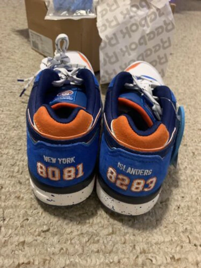 Pre-owned Reebok Ny Islanders  Ventilator Supreme Shoes Sizes 8.5, 9 , 9.5 Brand Read In Blue