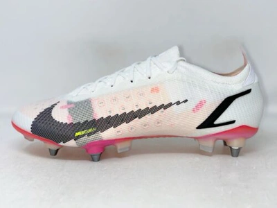 Pre-owned Nike Mercurial Vapor 14 Elite Sg-pro Rawdacious Soccer Cleats Size 12 Dd3687-122 In White