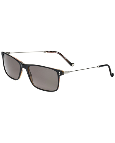 Hackett Bespoke Men's Heb263 53mm Sunglasses In Black