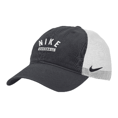 Nike Unisex Softball Trucker Hat In Grey