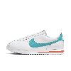 Nike Cortez Sneakers In White And Blue In White