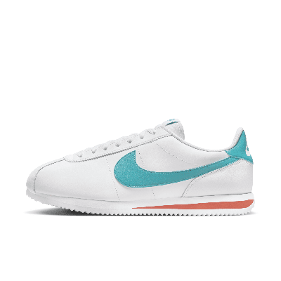 Nike Cortez Sneakers In White And Blue