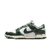 Nike Women's Dunk Low Shoes In Photon Dust/vintage Green/sail/white