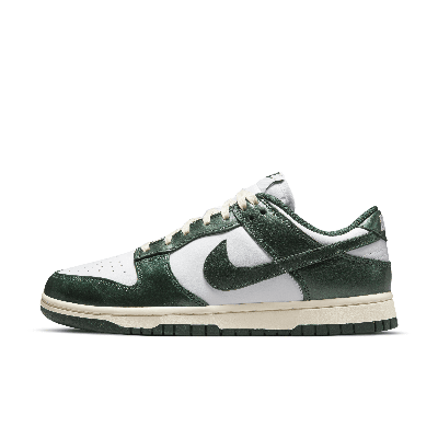 Nike Women's Dunk Low Shoes In Photon Dust/vintage Green/sail/white