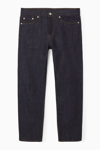 Cos Dome Raw Selvedge Straight-leg Jeans In Blue