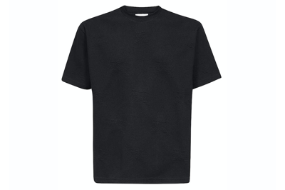 Pre-owned Burberry Ekd Technical Cotton T-shirt Black